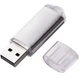 Флешка металлическая на 16 Гб Dany USB 2.0, серебристая - фото № 2