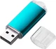 Флешка металлическая на 16 Гб Dany USB 3.0, бирюзовая - фото № 2