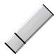 Флешка металлическая на 8 Гб Just USB 2.0, серебристая - фото № 1