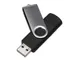 Флешка на 32 Гб «Квебек C», USB3.0/USB Type-C, черная / серебристая - фото № 2