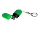 Флешка пластиковая на 64 Гб Goutte Soft Touch USB 2.0 каплевидной формы, зеленая - фото № 2