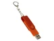 Флешка пластиковая на 8 Гб с поворотным механизмом и разъемом Type-C, USB 2.0, оранжевая - фото № 3
