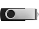Флешка пластиковая с металлическим клипом на 16 Гб «Флэш С1», USB 2.0, черная / серебристая - фото № 3