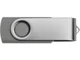 Флешка пластиковая с металлическим клипом на 16 Гб «Флэш С1», USB 2.0, серая / серебристая - фото № 3