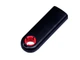Флешка пластиковая 32 Гб Промо, черная/ красная - фото № 2