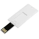 Флешка пластиковая на 16 Гб Card Mini USB 2.0, белая - фото № 4