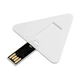 Флешка пластиковая на 16 Гб Card Trio USB 2.0, белая - фото № 4