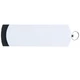 Флешка пластиковая на 16 Гб Elegance Color USB 2.0, черная / белая - фото № 4