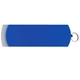 Флешка пластиковая на 16 Гб Elegance Color USB 2.0, серебристая / синяя - фото № 4