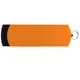 Флешка пластиковая на 16 Гб Elegance Color USB 3.0, черная / оранжевая - фото № 2