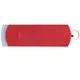 Флешка пластиковая на 16 Гб Elegance Color USB 3.0, серебристая / красная - фото № 3