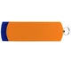 Флешка пластиковая на 16 Гб Elegance Color USB 3.0, синяя / оранжевая - фото № 2