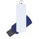 Флешка пластиковая на 16 Гб Elegance Color USB 3.0, темно-синяя / белая - фото № 1