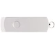 Флешка пластиковая на 16 Гб Elegance USB 2.0, белая - фото № 3