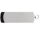 Флешка пластиковая на 16 Гб Elegance USB 3.0, черная / серебристая - фото № 4