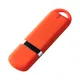 Флешка пластиковая на 16 Гб Mirax Soft USB 3.0, оранжевая - фото № 1