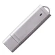 Флешка пластиковая на 16 Гб Profi USB 2.0, серебристая - фото № 1