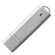 Флешка пластиковая на 16 Гб Profi USB 3.0, серебристая - фото № 1