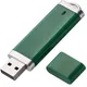 Флешка пластиковая на 16 Гб Profi USB 3.0, зеленая - фото № 2