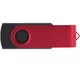 Флешка пластиковая на 16 Гб Twist Color Mix USB 2.0, черная / красная - фото № 3