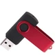 Флешка пластиковая на 16 Гб Twist Color Mix USB 3.0, черная / красная - фото № 2