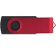 Флешка пластиковая на 16 Гб Twist Color Mix USB 3.0, черная / красная - фото № 3