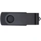 Флешка пластиковая на 16 Гб Twist Color USB 2.0, черная - фото № 3