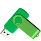 Флешка пластиковая на 16 Гб Twist Color USB 2.0, салатовая - фото № 3