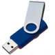 Флешка пластиковая на 16 Гб Twist Mix USB 2.0, красная / синяя - фото № 3
