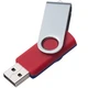 Флешка пластиковая на 16 Гб Twist Mix USB 3.0, красная / синяя - фото № 2
