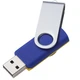 Флешка пластиковая на 16 Гб Twist Mix USB 3.0, синяя / желтая - фото № 2
