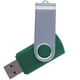 Флешка пластиковая на 16 Гб Twist USB 2.0, зеленая - фото № 1