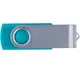 Флешка пластиковая на 16 Гб Twist USB 3.0, бирюзовая - фото № 3