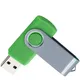 Флешка пластиковая на 16 Гб Twist USB 3.0, салатовая - фото № 2