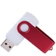 Флешка пластиковая на 16 Гб Twist White Color USB 3.0, белая / красная - фото № 2