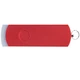 Флешка пластиковая на 32 Гб Elegance Color USB 3.0, серебристая / красная - фото № 3