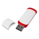 Флешка пластиковая на 32 Гб Ozon USB 2.0, белая / красная - фото № 2