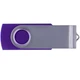 Флешка пластиковая на 32 Гб Twist USB 2.0, фиолетовая - фото № 3