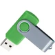 Флешка пластиковая на 32 Гб Twist USB 2.0, салатовая - фото № 2