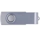 Флешка пластиковая на 32 Гб Twist USB 2.0, серебристая - фото № 3