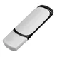 Флешка пластиковая на 4 Гб Ozon USB 2.0, белая / черная - фото № 1