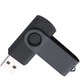 Флешка пластиковая на 4 Гб Twist Color USB 2.0, черная - фото № 2