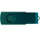 Флешка пластиковая на 4 Гб Twist Color USB 2.0, зеленая - фото № 3