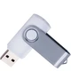Флешка пластиковая на 4 Гб Twist USB 2.0, белая - фото № 2