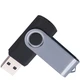 Флешка пластиковая на 4 Гб Twist USB 2.0, черная - фото № 2