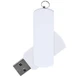 Флешка пластиковая на 64 Гб Elegance Color USB 2.0, белая - фото № 1