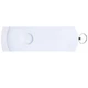 Флешка пластиковая на 64 Гб Elegance Color USB 2.0, белая - фото № 4