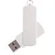 Флешка пластиковая на 64 Гб Elegance USB 2.0, белая - фото № 1