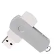 Флешка пластиковая на 64 Гб Elegance USB 2.0, белая - фото № 2
