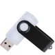 Флешка пластиковая на 64 Гб Twist White Color USB 2.0, белая / черная - фото № 2